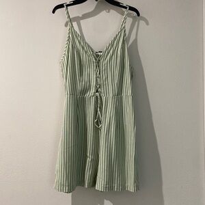 Green striped jumper w/tags!